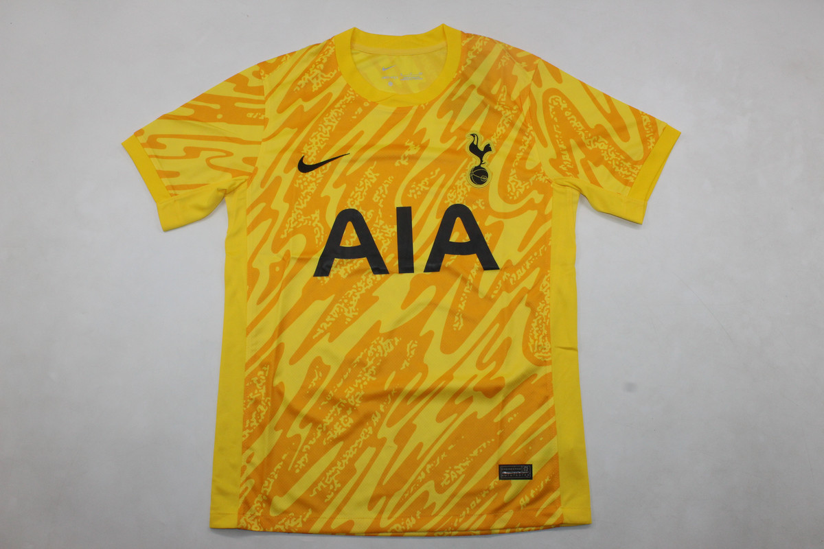 AAA Quality Tottenham 24/25 GK Yellow Soccer Jersey